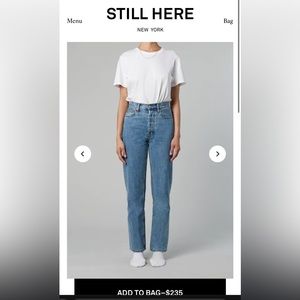 Still Here Childhood Jeans in Classic Blue